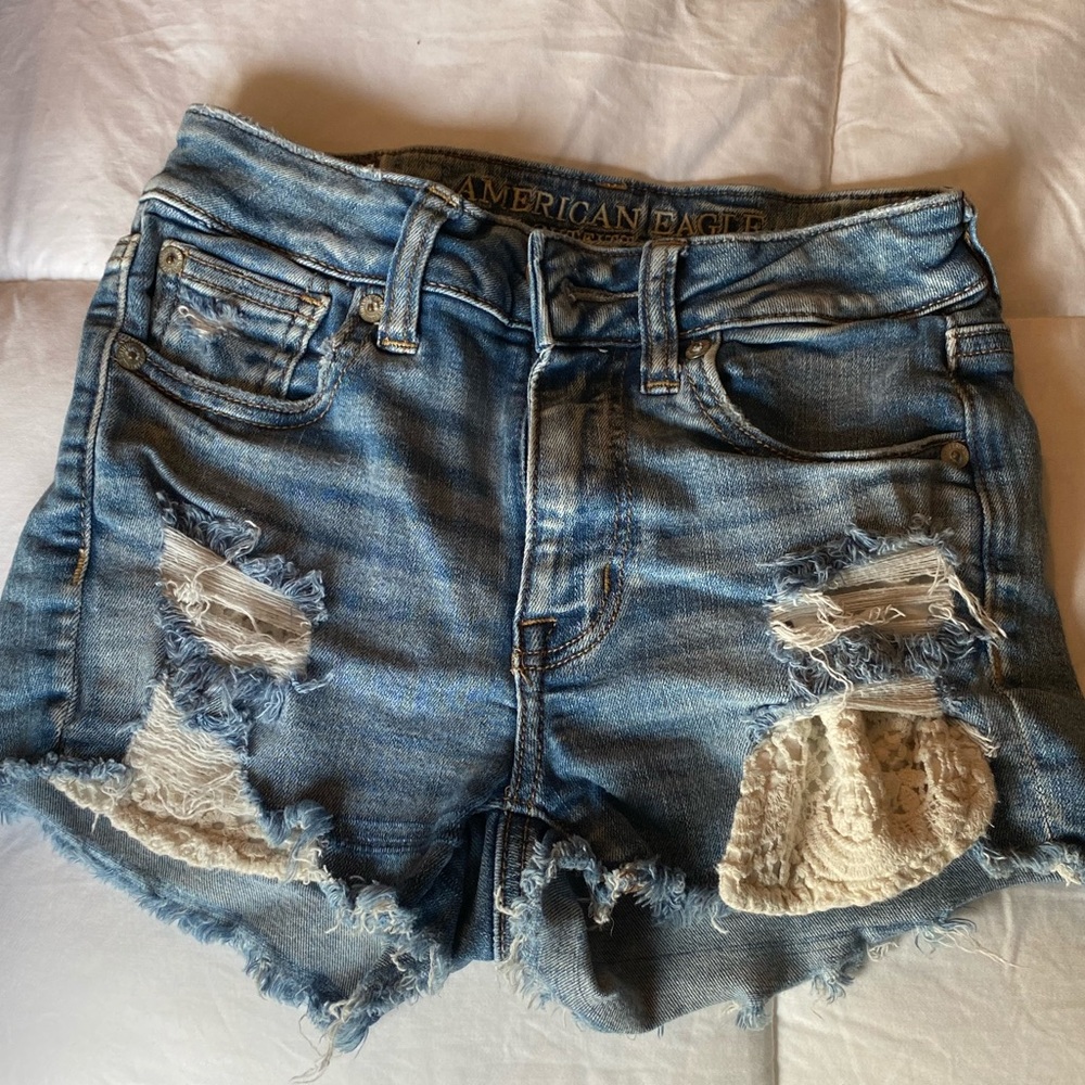 American Eagle jean shorts
